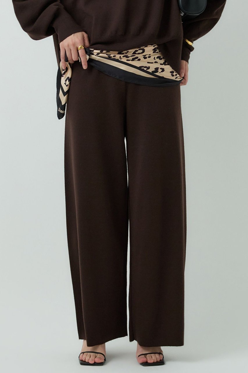 【カオス/Chaos】のレニーリバーパンツ 人気、トレンドファッション・服の通販 founy(ファニー) 　ファッション　Fashion　レディースファッション　Fashion for Women　パンツ　Pants & Trousers　なめらか　Smooth, Silky Texture　ストレッチ　Stretch, Stretchy Fabric　ダブル　Double, Double-Breasted　パターン　Pattern, Design Print　フェイス　Face, Facial Design　エレガント 上品　Elegant　other-6|ID: prp329100004907469 ipo3291000000036753468