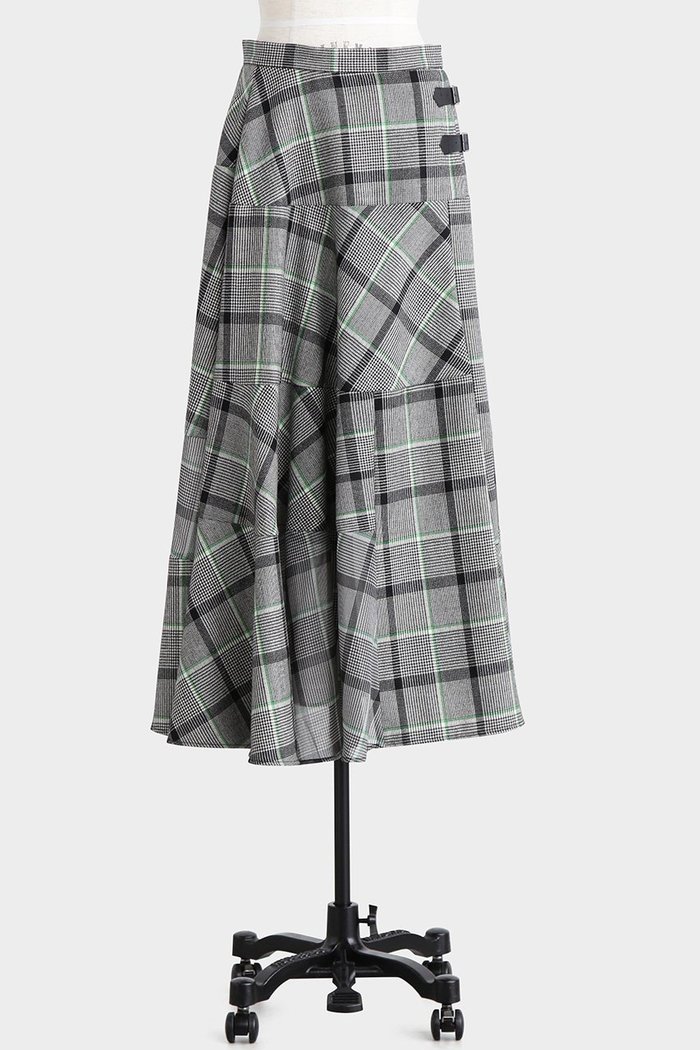 【ヒューエルミュージアム/hueLe Museum】の【STUMBLY】Sheer Combination Pattern Skirt インテリア・キッズ・メンズ・レディースファッション・服の通販 founy(ファニー) https://founy.com/ ファッション Fashion レディースファッション Fashion for Women スカート Skirts ロングスカート Long Skirts / Maxi & Midi Skirts チェック Check, Plaid, Tartan パッチワーク Patchwork, Mixed Fabric フレア Flare, Flared プリント Print, Printed Pattern ランダム Random, Irregular ロング Long, Long-Length エレガント 上品 Elegant 無地 Plain, Solid Color |ID: prp329100004907470 ipo3291000000036753471