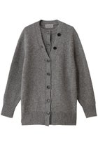 【オブリオ/AUBRIOT】のフェイクレイヤードカーディガン 人気、トレンドファッション・服の通販 founy(ファニー) ファッション Fashion レディースファッション Fashion for Women トップス・カットソー Cut & Sew Tops ニット Knit Tops & Sweaters カーディガン・羽織り Layered Style Cardigans イタリア Italy カーディガン Cardigan, Knitwear リラックス Relax, Relaxed Fit thumbnail チャコールグレー|ID: prp329100004907473 ipo3291000000036753510