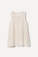 【プリスティン/PRISTINE】の木蓮ボーラー刺繍チュニック 人気、トレンドファッション・服の通販 founy(ファニー) ファッション Fashion レディースファッション Fashion for Women ワンピース Dresses チュニック Tunic Tops & Dresses おすすめ Recommended / Our Picks チュニック Tunic, Long Top エレガント 上品 Elegant |ID:prp329100004907492