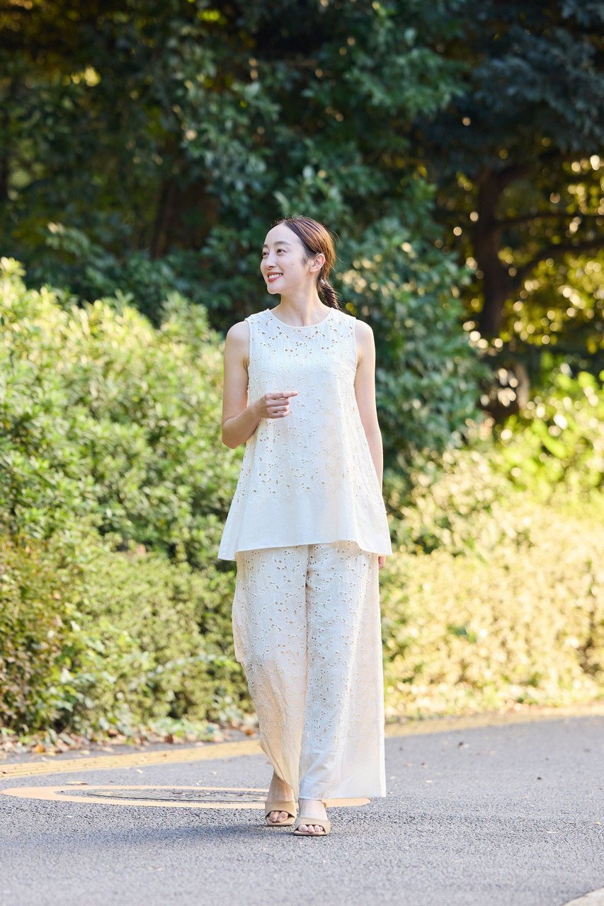 【プリスティン/PRISTINE】の木蓮ボーラー刺繍チュニック 人気、トレンドファッション・服の通販 founy(ファニー) 　ファッション　Fashion　レディースファッション　Fashion for Women　ワンピース　Dresses　チュニック　Tunic Tops & Dresses　おすすめ　Recommended / Our Picks　チュニック　Tunic, Long Top　エレガント 上品　Elegant　other-6|ID: prp329100004907492 ipo3291000000036753701