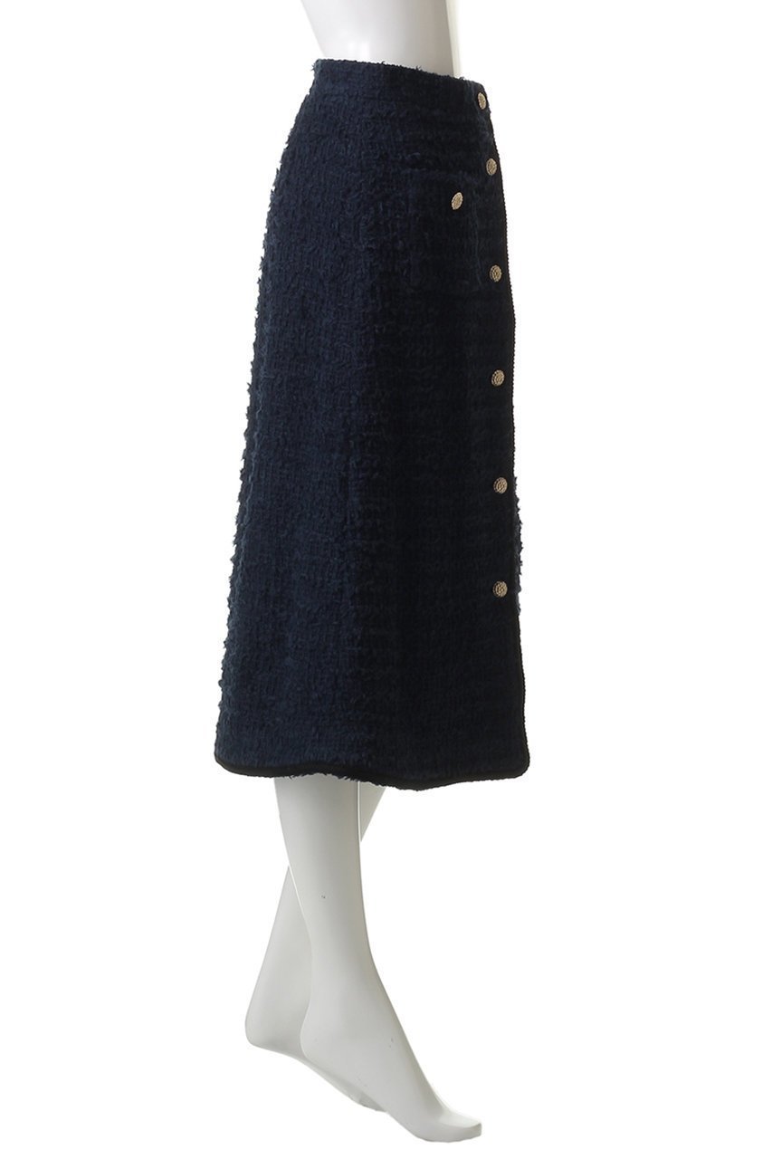 【エムダブリュー/MW】のFRINGE ツイード スカート 人気、トレンドファッション・服の通販 founy(ファニー) 　ファッション　Fashion　レディースファッション　Fashion for Women　スカート　Skirts　ロングスカート　Long Skirts / Maxi & Midi Skirts　ツイード　Twill, Twill Weave　フランス　France, French　フリンジ　Fringe, Tassel　フロント　Front, Front Design　ロング　Long, Long-Length　other-3|ID: prp329100004907501 ipo3291000000036753835