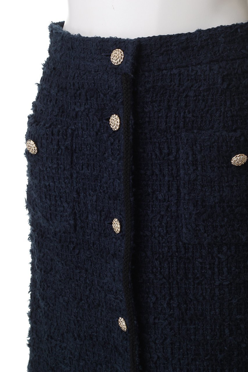 【エムダブリュー/MW】のFRINGE ツイード スカート 人気、トレンドファッション・服の通販 founy(ファニー) 　ファッション　Fashion　レディースファッション　Fashion for Women　スカート　Skirts　ロングスカート　Long Skirts / Maxi & Midi Skirts　ツイード　Twill, Twill Weave　フランス　France, French　フリンジ　Fringe, Tassel　フロント　Front, Front Design　ロング　Long, Long-Length　other-5|ID: prp329100004907501 ipo3291000000036753837