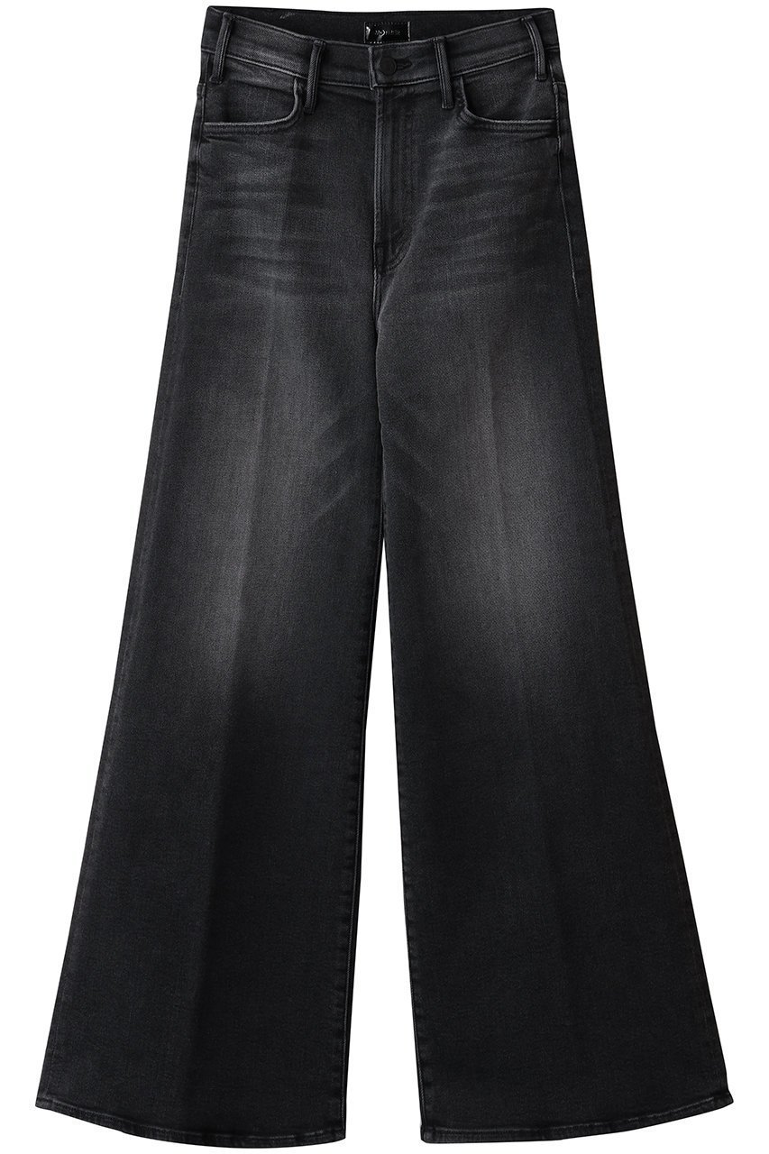 【マザー/MOTHER】の【LIL】 HUSTLER ROLLER SNEAK ワイドフレアデニム (NTS) インテリア・キッズ・メンズ・レディースファッション・服の通販 founy(ファニー) 　ファッション　Fashion　レディースファッション　Fashion for Women　パンツ　Pants & Trousers　デニムパンツ・ジーンズ・美脚デニム　Denim Jeans & Pants　スマート　Smart, Elegant　デニム　Denim, Jeans Material　フィット　Fit, Slim Fit　ワイド　Wide, Wide Fit　定番　Standard, Basic Item　ブラック|ID: prp329100004907503 ipo3291000000036753866