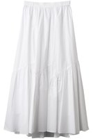 【アルアバイル/allureville】のタイプライターバイヤススカート A 人気、トレンドファッション・服の通販 founy(ファニー) ファッション Fashion レディースファッション Fashion for Women スカート Skirts ロングスカート Long Skirts / Maxi & Midi Skirts タイプライター Typewriter Fabric, Crisp Cotton フレア Flare, Flared ロング Long, Long-Length エレガント 上品 Elegant |ID:prp329100004907534