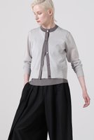 【ヒューエルミュージアム/hueLe Museum】の【hLM】シアーニットカーディガン 人気、トレンドファッション・服の通販 founy(ファニー) ファッション Fashion レディースファッション Fashion for Women トップス・カットソー Cut & Sew Tops ニット Knit Tops & Sweaters カーディガン・羽織り Layered Style Cardigans カーディガン Cardigan, Knitwear シアー Sheer, See-Through トレンド Trend, Trending Now ベーシック Basic, Essential 夏 Summer 春 Spring S/S・春夏 SS, Spring/Summer, Warm Season |ID:prp329100004907535