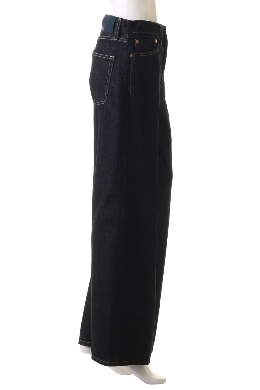 【エブール/ebure】のウォッシュドデニム ワイドストレートパンツ 人気、トレンドファッション・服の通販 founy(ファニー) 　ファッション　Fashion　レディースファッション　Fashion for Women　パンツ　Pants & Trousers　デニムパンツ・ジーンズ・美脚デニム　Denim Jeans & Pants　ストレート　Straight, Straight Cut　センター　Center, Center Line　デニム　Denim, Jeans Material　パターン　Pattern, Design Print　フィット　Fit, Slim Fit　ミドル　Middle Length, Mid Height　ユーズド　Used, Vintage-Look　ワイド　Wide, Wide Fit　定番　Standard, Basic Item　other-3|ID: prp329100004907536 ipo3291000000036754334