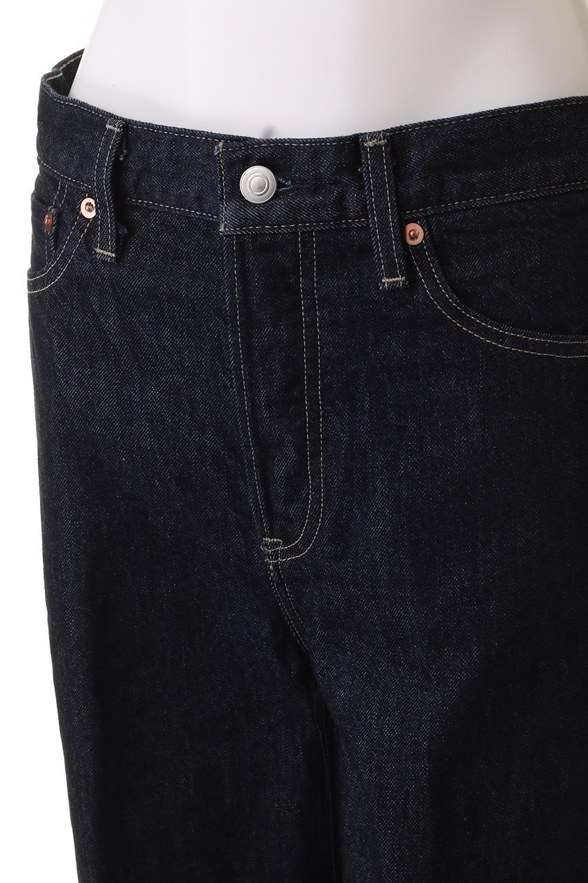 【エブール/ebure】のウォッシュドデニム ワイドストレートパンツ 人気、トレンドファッション・服の通販 founy(ファニー) 　ファッション　Fashion　レディースファッション　Fashion for Women　パンツ　Pants & Trousers　デニムパンツ・ジーンズ・美脚デニム　Denim Jeans & Pants　ストレート　Straight, Straight Cut　センター　Center, Center Line　デニム　Denim, Jeans Material　パターン　Pattern, Design Print　フィット　Fit, Slim Fit　ミドル　Middle Length, Mid Height　ユーズド　Used, Vintage-Look　ワイド　Wide, Wide Fit　定番　Standard, Basic Item　other-5|ID: prp329100004907536 ipo3291000000036754336