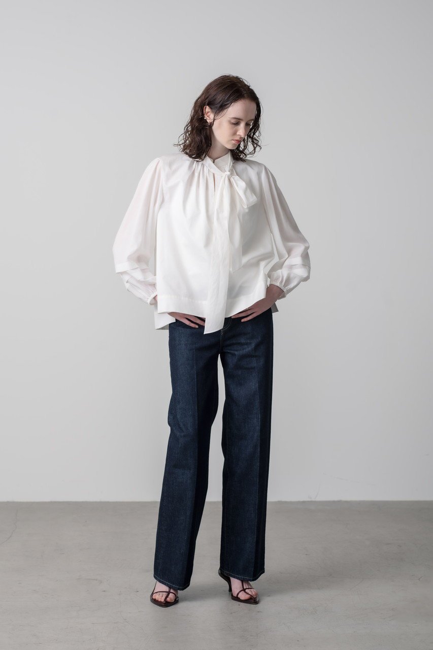 【エブール/ebure】のウォッシュドデニム ワイドストレートパンツ 人気、トレンドファッション・服の通販 founy(ファニー) 　ファッション　Fashion　レディースファッション　Fashion for Women　パンツ　Pants & Trousers　デニムパンツ・ジーンズ・美脚デニム　Denim Jeans & Pants　ストレート　Straight, Straight Cut　センター　Center, Center Line　デニム　Denim, Jeans Material　パターン　Pattern, Design Print　フィット　Fit, Slim Fit　ミドル　Middle Length, Mid Height　ユーズド　Used, Vintage-Look　ワイド　Wide, Wide Fit　定番　Standard, Basic Item　other-7|ID: prp329100004907536 ipo3291000000036754338