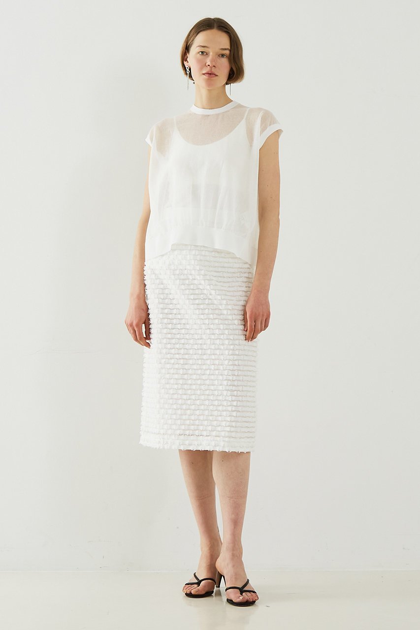 【デザイン ワークス/DESIGN WORKS】のボーダーカットJQスカート 人気、トレンドファッション・服の通販 founy(ファニー) 　ファッション　Fashion　レディースファッション　Fashion for Women　スカート　Skirts　ジャカード／ジャガード　Jacquard, Woven Pattern　ボーダー　Border, Stripe　other-6|ID: prp329100004907539 ipo3291000000036754366