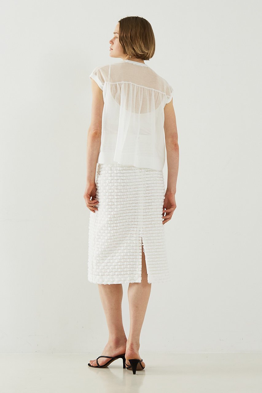 【デザイン ワークス/DESIGN WORKS】のボーダーカットJQスカート 人気、トレンドファッション・服の通販 founy(ファニー) 　ファッション　Fashion　レディースファッション　Fashion for Women　スカート　Skirts　ジャカード／ジャガード　Jacquard, Woven Pattern　ボーダー　Border, Stripe　other-8|ID: prp329100004907539 ipo3291000000036754368