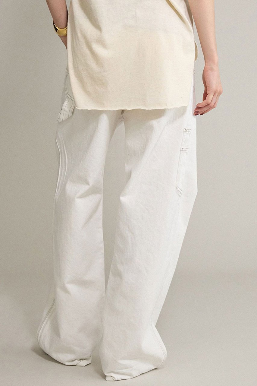 【ブリル/BRILL】のデニムペインターパンツ 人気、トレンドファッション・服の通販 founy(ファニー) 　ファッション　Fashion　レディースファッション　Fashion for Women　パンツ　Pants & Trousers　デニムパンツ・ジーンズ・美脚デニム　Denim Jeans & Pants　アシンメトリー　Asymmetrical Style　サスペンダー　Suspenders, Braces　ストレート　Straight, Straight Cut　デニム　Denim, Jeans Material　再入荷　Restock / Back in Stock　other-3|ID: prp329100004907549 ipo3291000000036754504