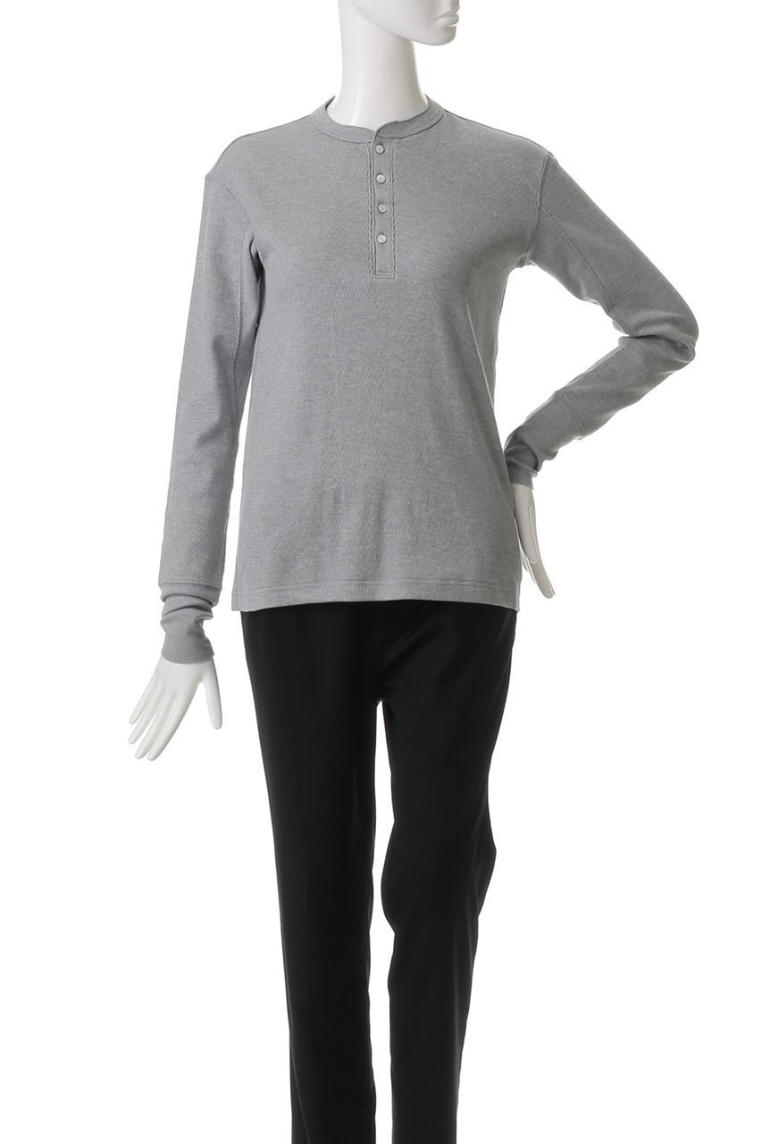 【バウト/BOWTE】のサーマルヘンリーネックTシャツ 人気、トレンドファッション・服の通販 founy(ファニー) 　ファッション　Fashion　レディースファッション　Fashion for Women　トップス・カットソー　Cut & Sew Tops　シャツ・ブラウス・オフィスカジュアル　Elegant Blouses & Button-Ups　ロングTシャツ・Tシャツ　Longline T-Shirts & Tees　カットソー・ベーシックTシャツ　Cut-and-Sewn Tops / Stretch Tees & Basics　インナー　Innerwear　カーディガン　Cardigan, Knitwear　サーマル　Thermal, Waffle Knit　シルク　Silk, 100% Silk　ジャケット　Jacket, Outerwear　スリーブ　Sleeve, Long Sleeve / Short Sleeve　ロング　Long, Long-Length　other-2|ID: prp329100004907553 ipo3291000000036754574