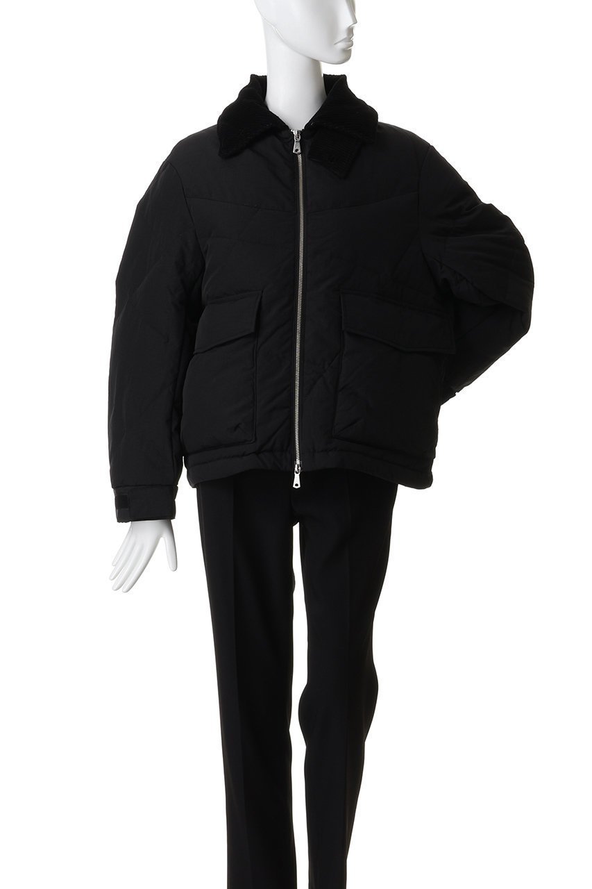 【メゾンスペシャル/MAISON SPECIAL】の【UNISEX】衿コーデュロイダウンブルゾン 人気、トレンドファッション・服の通販 founy(ファニー) 　ファッション　Fashion　レディースファッション　Fashion for Women　アウター　Coat / Outerwear Collection　レディースジャケット・軽アウター　Jackets　ブルゾンジャケット・スポーティアウター　Blouson Jackets　ユニセックス　Unisex, Genderless　コーデュロイ　Corduroy, Cord Fabric　ジャケット　Jacket, Outerwear　ダウン　Down, Puffer　トレンド　Trend, Trending Now　フェザー　Feather, Feather Detail　ブルゾン　Blouson, Bomber Jacket　ポケット　Pocket, Pocket Detail　ワーク　Workwear, Utility Style　A/W・秋冬　Autumn/Winter　other-2|ID: prp329100004907584 ipo3291000000036754956