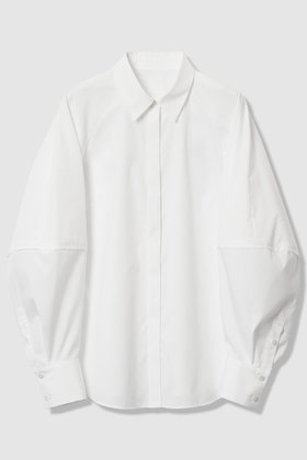 【アルアバイル/allureville】 【LOULOU WILLOUGHBY】キリカエボリュームシャツ人気、トレンドファッション・服の通販 founy(ファニー) ファッション Fashion レディースファッション Fashion for Women トップス・カットソー Cut & Sew Tops シャツ・ブラウス・オフィスカジュアル Elegant Blouses & Button-Ups スリーブ Sleeve, Long Sleeve / Short Sleeve バランス Balance, Style Balance パイピング Piping, Trim Design ロング Long, Long-Length |ID:prp329100004907585