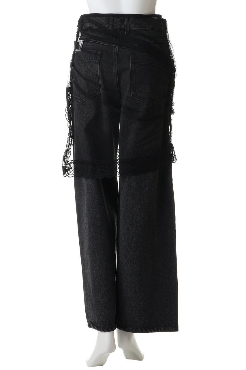 【プランク プロジェクト/PRANK PROJECT】のチュールスカートレイヤードデニム 人気、トレンドファッション・服の通販 founy(ファニー) 　ファッション　Fashion　レディースファッション　Fashion for Women　スカート　Skirts　パンツ　Pants & Trousers　デニムパンツ・ジーンズ・美脚デニム　Denim Jeans & Pants　おすすめ　Recommended / Our Picks　ジャケット　Jacket, Outerwear　ストレッチ　Stretch, Stretchy Fabric　ダウン　Down, Puffer　チュール　Tulip, Tulip Motif　デニム　Denim, Jeans Material　ドレープ　Drape, Draping Fabric　バランス　Balance, Style Balance　other-4|ID: prp329100004907597 ipo3291000000036755119