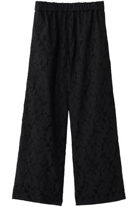 【ティッカ/TICCA】のフラワーレースパンツ 大人の最旬トレンドファッション＆コーディネート founy(ファウニー) ファッション Fashion レディースファッション Fashion for Women パンツ Pants & Trousers ストレート Straight, Straight Cut スニーカー Sneakers, Trainers ダウン Down, Puffer フラワー Flower, Floral モダン Modern, Contemporary レース Lace, Lace Fabric |ID:prp329100004907608