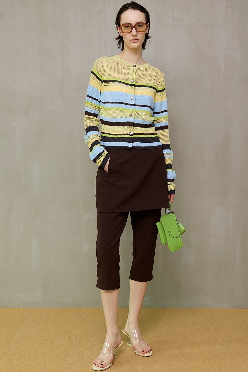 【メゾンスペシャル/MAISON SPECIAL】のMini Skirt Layer Capri Pants/ミニスカートレイヤーカプリパンツ 人気、トレンドファッション・服の通販 founy(ファニー) 　ファッション　Fashion　レディースファッション　Fashion for Women　スカート　Skirts　ミニスカート　Mini Skirts　パンツ　Pants & Trousers　ドッキング　Docking, Mixed Material　ミニスカート　Mini Skirt, Short Skirt　エレガント 上品　Elegant　other-7|ID: prp329100004907622 ipo3291000000036755443