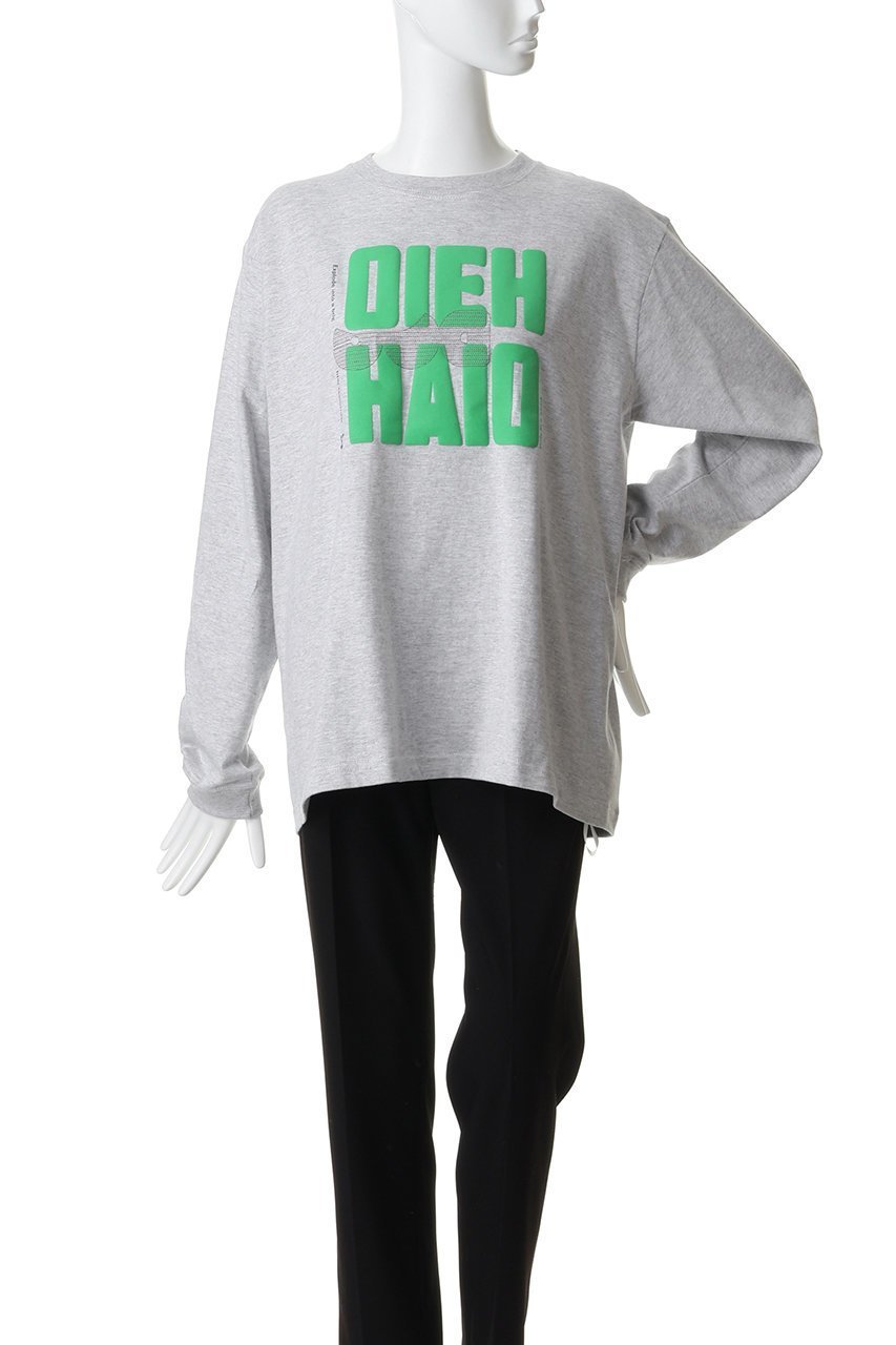【メゾンスペシャル/MAISON SPECIAL】のOIEH-HAIO Long TEE/HEIO-HAIOロンTEE 人気、トレンドファッション・服の通販 founy(ファニー) 　ファッション　Fashion　レディースファッション　Fashion for Women　トップス・カットソー　Cut & Sew Tops　シャツ・ブラウス・オフィスカジュアル　Elegant Blouses & Button-Ups　ロングTシャツ・Tシャツ　Longline T-Shirts & Tees　カットソー・ベーシックTシャツ　Cut-and-Sewn Tops / Stretch Tees & Basics　スリーブ　Sleeve, Long Sleeve / Short Sleeve　ロング　Long, Long-Length　長袖　Long Sleeve, Full Sleeve　other-2|ID: prp329100004907623 ipo3291000000036755449