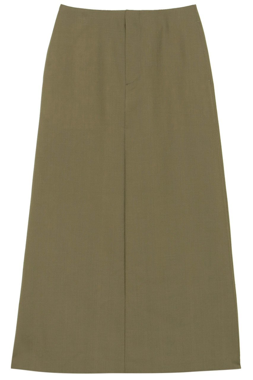 【マディソンブルー/MADISONBLUE】のA-LINE DRESS SKIRT W/M Aラインスカート インテリア・キッズ・メンズ・レディースファッション・服の通販 founy(ファニー) 　ファッション　Fashion　レディースファッション　Fashion for Women　スカート　Skirts　Aライン・フレアスカート　A-Line & Flared Skirts　ロングスカート　Long Skirts / Maxi & Midi Skirts　スラックス　Slacks, Dress Pants　スリット　Slit, Slit Detail　センター　Center, Center Line　ポケット　Pocket, Pocket Detail　ロング　Long, Long-Length　夏　Summer　カーキ|ID: prp329100004907625 ipo3291000000036755468