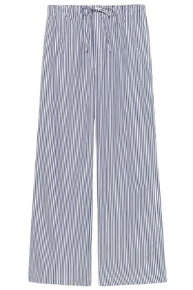 【マディソンブルー/MADISONBLUE】のPAJAMA PANTS STRIPE ストライプパジャマパンツ 大人の最旬トレンドファッション＆コーディネート founy(ファウニー) ファッション Fashion レディースファッション Fashion for Women パンツ Pants & Trousers 2025年 2025 2025春夏・S/S Spring/Summer 2025 SS25 ストライプ Stripe, Striped Pattern ドレス Dress, One-Piece パジャマ Pajamas, Sleepwear ブロード Broadcloth, Fine Cotton エレガント 上品 Elegant 今季 This Season, Current Season |ID:prp329100004907629