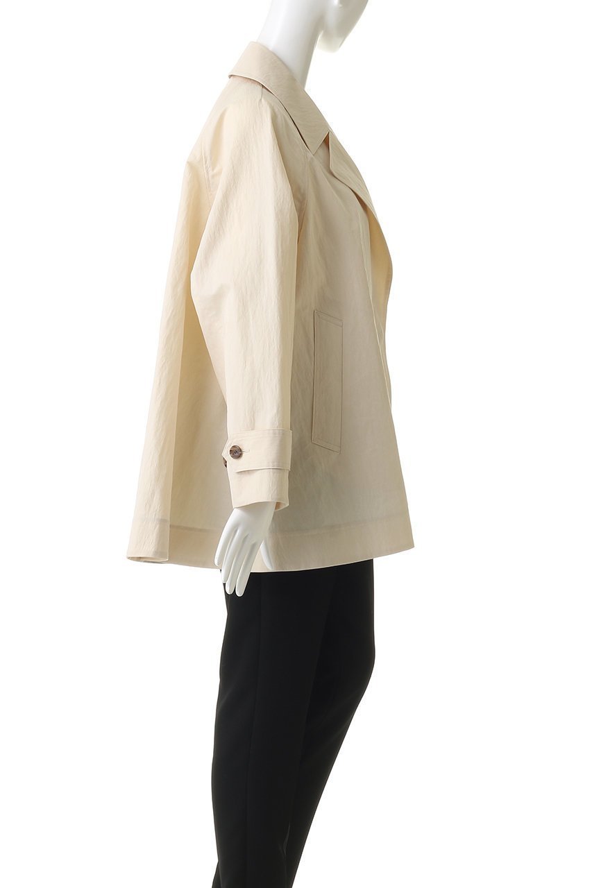 【エブール/ebure】のライトシュリンクコットン ショートコート 人気、トレンドファッション・服の通販 founy(ファニー) 　ファッション　Fashion　レディースファッション　Fashion for Women　アウター　Coat / Outerwear Collection　コート・ロングコート・ピーコート　Long Coats, Peacoats & More　おすすめ　Recommended / Our Picks　ショート　Short, Short Length　ダブル　Double, Double-Breasted　ツイル　Twist, Twisted Detail　ワッシャー　Washer, Crinkled Finish　再入荷　Restock / Back in Stock　other-3|ID: prp329100004907645 ipo3291000000036755702