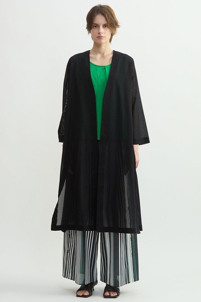 【プレインピープル/PLAIN PEOPLE】のメッシュジャージロングカーディガン インテリア・キッズ・メンズ・レディースファッション・服の通販 founy(ファニー) https://founy.com/ ファッション Fashion レディースファッション Fashion for Women トップス・カットソー Cut & Sew Tops カーディガン・羽織り Layered Style Cardigans シャツ・ブラウス・オフィスカジュアル Elegant Blouses & Button-Ups ロングTシャツ・Tシャツ Longline T-Shirts & Tees カットソー・ベーシックTシャツ Cut-and-Sewn Tops / Stretch Tees & Basics カーディガン Cardigan, Knitwear シアー Sheer, See-Through シルケット Silket, Silky Cotton スリット Slit, Slit Detail メッシュ Mesh, Net Fabric ラッセル Raschel, Raschel Lace ロング Long, Long-Length 新作・新入荷 New Arrivals / New In |ID: prp329100004907660 ipo3291000000036755817