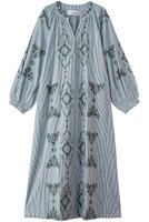 【エリオポール/heliopole】の【SARA MALLIKA】COTTON AARI EMBROIDERY ドレス 人気、トレンドファッション・服の通販 founy(ファニー) ファッション Fashion レディースファッション Fashion for Women ワンピース Dresses フォーマル・パーティードレス・結婚式用ドレス Elegant & Casual Dresses チュニック Tunic Tops & Dresses インド Indian Textile オリエンタル Oriental Pattern シアー Sheer, See-Through ストライプ Stripe, Striped Pattern チュニック Tunic, Long Top ドレス Dress, One-Piece プリント Print, Printed Pattern ロング Long, Long-Length 新作・新入荷 New Arrivals / New In |ID:prp329100004907667