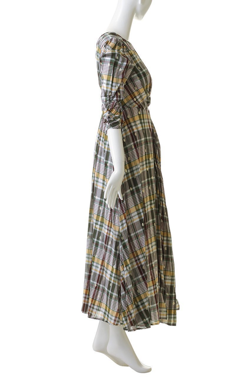 【ヌキテパ/NE QUITTEZ PAS】のCotton Foil Print ツイスト ウエスト ドレス 人気、トレンドファッション・服の通販 founy(ファニー) 　ファッション　Fashion　レディースファッション　Fashion for Women　ワンピース　Dresses　フォーマル・パーティードレス・結婚式用ドレス　Elegant & Casual Dresses　チュニック　Tunic Tops & Dresses　チュニック　Tunic, Long Top　ツイスト　Tweed, Tweed Fabric　ドレス　Dress, One-Piece　フォルム　Silhouette, Form　プリント　Print, Printed Pattern　ロング　Long, Long-Length　エレガント 上品　Elegant　夏　Summer　新作・新入荷　New Arrivals / New In　春　Spring　S/S・春夏　SS, Spring/Summer, Warm Season　other-3|ID: prp329100004907668 ipo3291000000036755886