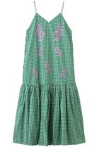 【ヌキテパ/NE QUITTEZ PAS】のCotton Poplin Mimosa エンブロイダリー キャミ ドレス 人気、トレンドファッション・服の通販 founy(ファニー) ファッション Fashion レディースファッション Fashion for Women ワンピース Dresses フォーマル・パーティードレス・結婚式用ドレス Elegant & Casual Dresses チュニック Tunic Tops & Dresses インナー Innerwear エンブロイダリー Embroidery Design キャミ Camisole, Cami Top ギャザー Gathered, Ruffled シルバー Silver, Metallic Silver タンク Tank Top, Sleeveless Top チャーム Charm, Pendant チュニック Tunic, Long Top ドレス Dress, One-Piece フェミニン Feminine, Girly フロント Front, Front Design ロング Long, Long-Length 夏 Summer 新作・新入荷 New Arrivals / New In thumbnail グリーン|ID: prp329100004907669 ipo3291000000036755893