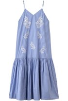 【ヌキテパ/NE QUITTEZ PAS】のCotton Poplin Mimosa エンブロイダリー キャミ ドレス 人気、トレンドファッション・服の通販 founy(ファニー) ファッション Fashion レディースファッション Fashion for Women ワンピース Dresses フォーマル・パーティードレス・結婚式用ドレス Elegant & Casual Dresses チュニック Tunic Tops & Dresses インナー Innerwear エンブロイダリー Embroidery Design キャミ Camisole, Cami Top ギャザー Gathered, Ruffled シルバー Silver, Metallic Silver タンク Tank Top, Sleeveless Top チャーム Charm, Pendant チュニック Tunic, Long Top ドレス Dress, One-Piece フェミニン Feminine, Girly フロント Front, Front Design ロング Long, Long-Length 夏 Summer 新作・新入荷 New Arrivals / New In thumbnail ライトブルー|ID: prp329100004907669 ipo3291000000036755894