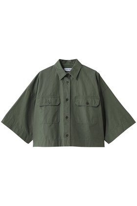 【サクラ/SACRA】のコットンホースクロスショートシャツ 人気、トレンドファッション・服の通販 founy(ファニー) ファッション Fashion レディースファッション Fashion for Women トップス・カットソー Cut & Sew Tops シャツ・ブラウス・オフィスカジュアル Elegant Blouses & Button-Ups クロップド Cropped, Short Length ショート Short, Short Length シンプル Simple, Minimal ストーン Stone, Gem-Like スリーブ Sleeve, Long Sleeve / Short Sleeve ハーフ Half, Half-Length バランス Balance, Style Balance ビンテージ Vintage, Retro Style プリーツ Pleats, Pleated ボックス Boxy, Box Shape ボトム Bottoms, Lower Wear エレガント 上品 Elegant 新作・新入荷 New Arrivals / New In |ID:prp329100004907677