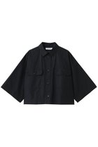 【サクラ/SACRA】のコットンホースクロスショートシャツ ブラック|ID: prp329100004907677 ipo3291000000036755968