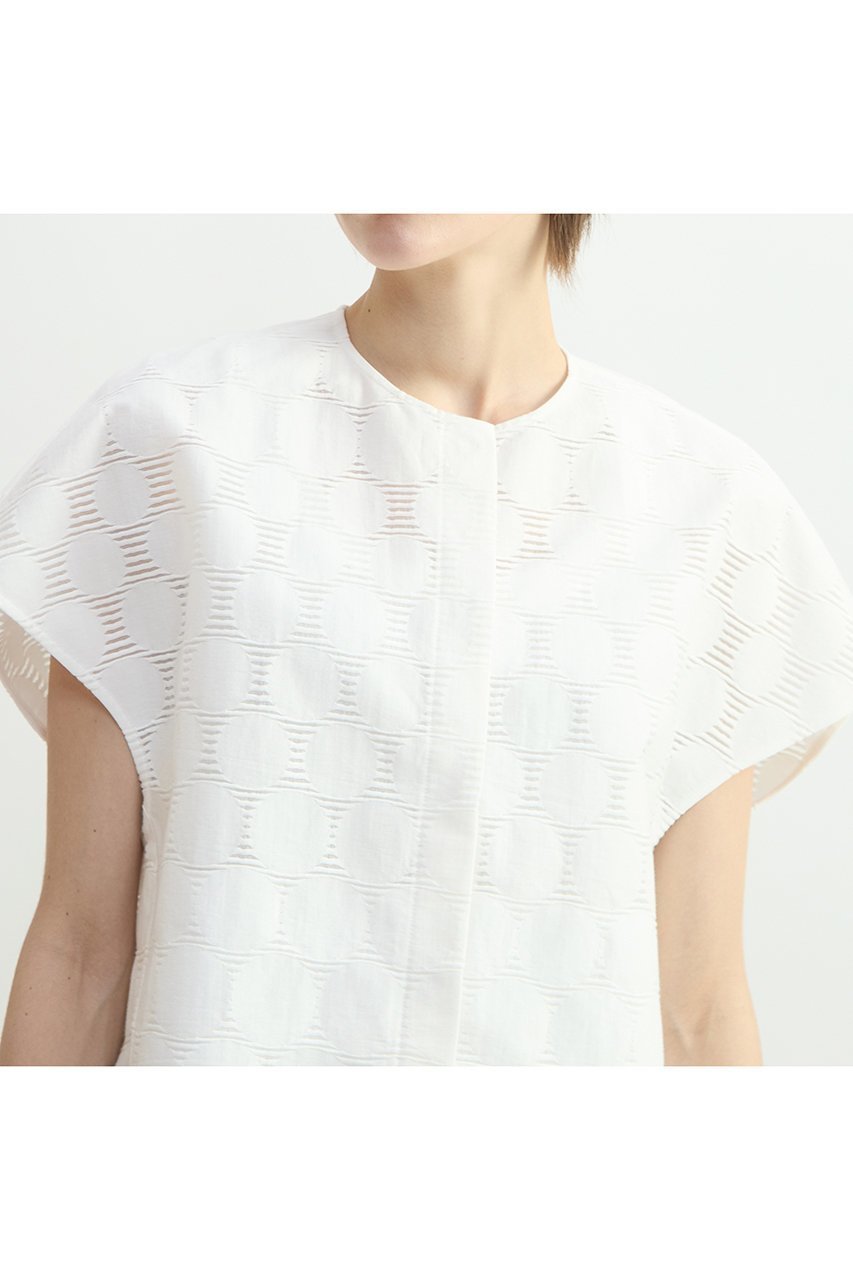 【プレインピープル/PLAIN PEOPLE】のドットジャガードショートジャケット 人気、トレンドファッション・服の通販 founy(ファニー) 　ファッション　Fashion　レディースファッション　Fashion for Women　アウター　Coat / Outerwear Collection　レディースジャケット・軽アウター　Jackets　ショート　Short, Short Length　ジャカード／ジャガード　Jacquard, Woven Pattern　ジャケット　Jacket, Outerwear　ドット　Polka Dot, Dot Pattern　バランス　Balance, Style Balance　フォルム　Silhouette, Form　新作・新入荷　New Arrivals / New In　other-5|ID: prp329100004907691 ipo3291000000036756087