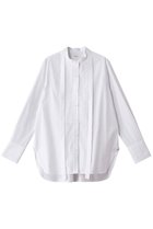 【エブール/ebure】のエッセンシャルコットン ボウタイバンドカラーシャツ 人気、トレンドファッション・服の通販 founy(ファニー) ファッション Fashion レディースファッション Fashion for Women トップス・カットソー Cut & Sew Tops シャツ・ブラウス・オフィスカジュアル Elegant Blouses & Button-Ups おすすめ Recommended / Our Picks インナー Innerwear ジャケット Jacket, Outerwear ストライプ Stripe, Striped Pattern スリーブ Sleeve, Long Sleeve / Short Sleeve デニム Denim, Jeans Material ロング Long, Long-Length thumbnail ホワイト|ID: prp329100004907712 ipo3291000000036756332