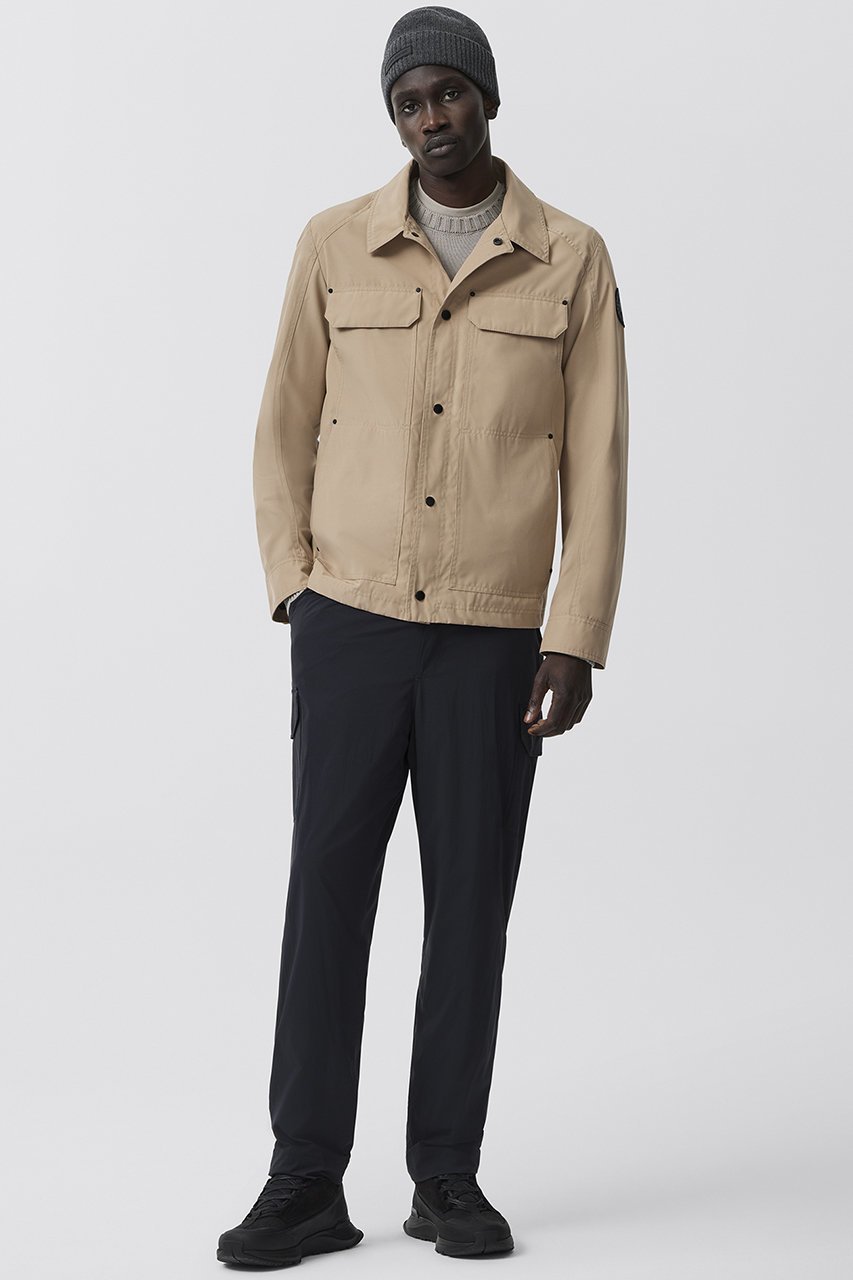 【カナダグース/CANADA GOOSE / MEN】の【MEN】2447MB Burnaby Chore Coat Black Label バーナビー チョア コート 人気、トレンドファッション・服の通販 founy(ファニー) 　ファッション　Fashion　メンズファッション　Fashion for Men　アウター　Men's Coats Outerwear　ジャケット　Jacket, Outerwear　ストライプ　Stripe, Striped Pattern　ダブル　Double, Double-Breasted　パフォーマンス　Performance, Active Function　フロント　Front, Front Design　ポケット　Pocket, Pocket Detail　ライニング　Inner Lining, Inner Fabric, Lined　other-3|ID: prp329100004907717 ipo3291000000036756388