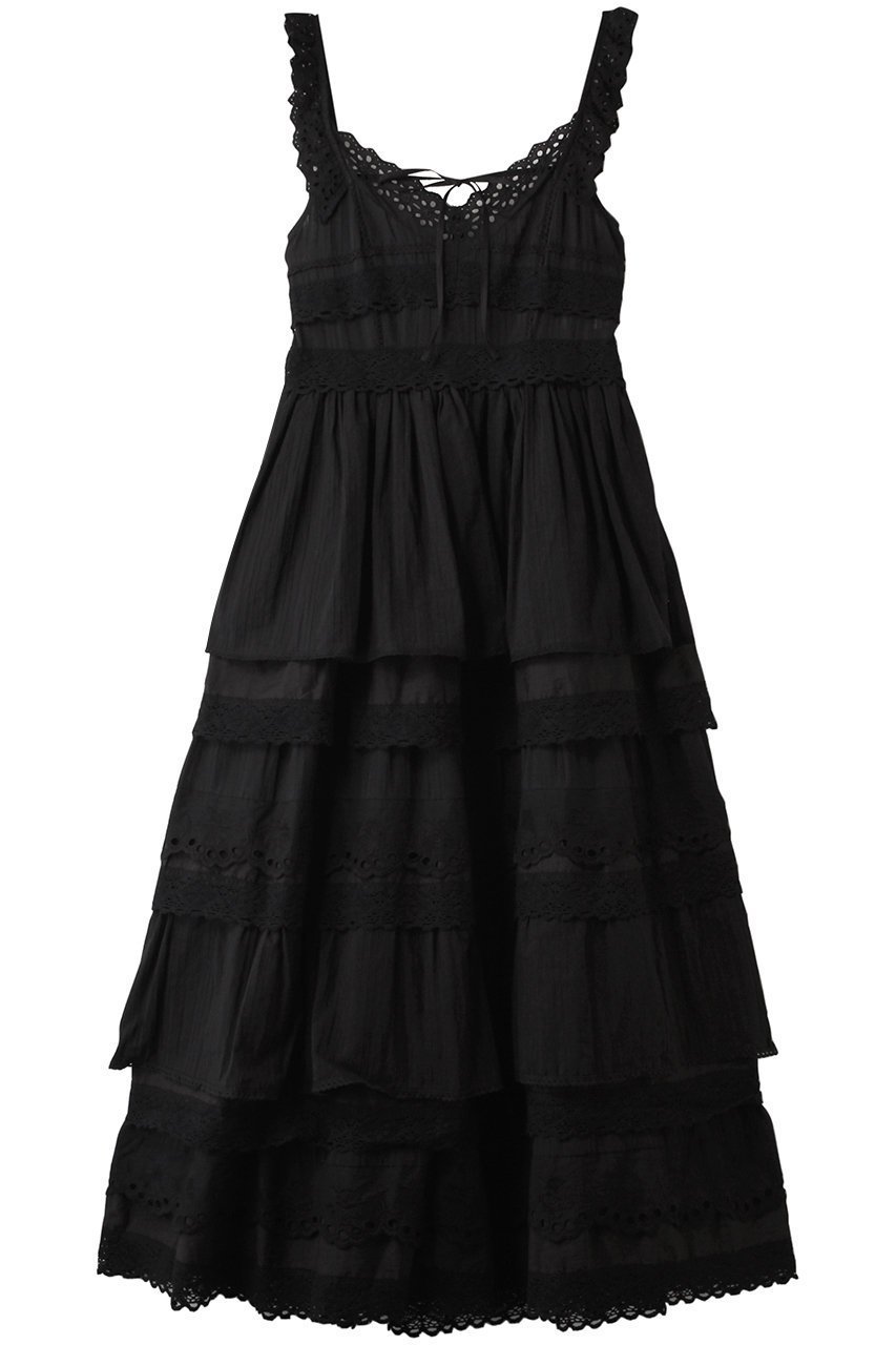【メゾンスペシャル/MAISON SPECIAL】のMulti Fabric Docking Lace Dress/マルチドッキングレースワンピース インテリア・キッズ・メンズ・レディースファッション・服の通販 founy(ファニー) 　ファッション　Fashion　レディースファッション　Fashion for Women　ワンピース　Dresses　フォーマル・パーティードレス・結婚式用ドレス　Elegant & Casual Dresses　チュニック　Tunic Tops & Dresses　キャップ　Cap, Baseball Cap　スニーカー　Sneakers, Trainers　ダウン　Down, Puffer　チュニック　Tunic, Long Top　フィット　Fit, Slim Fit　フェミニン　Feminine, Girly　フリル　Frill, Ruffle　マキシ　Maxi, Full Length　ロング　Long, Long-Length　おすすめ　Recommended / Our Picks　BLK(ブラック)|ID: prp329100004907718 ipo3291000000036756416