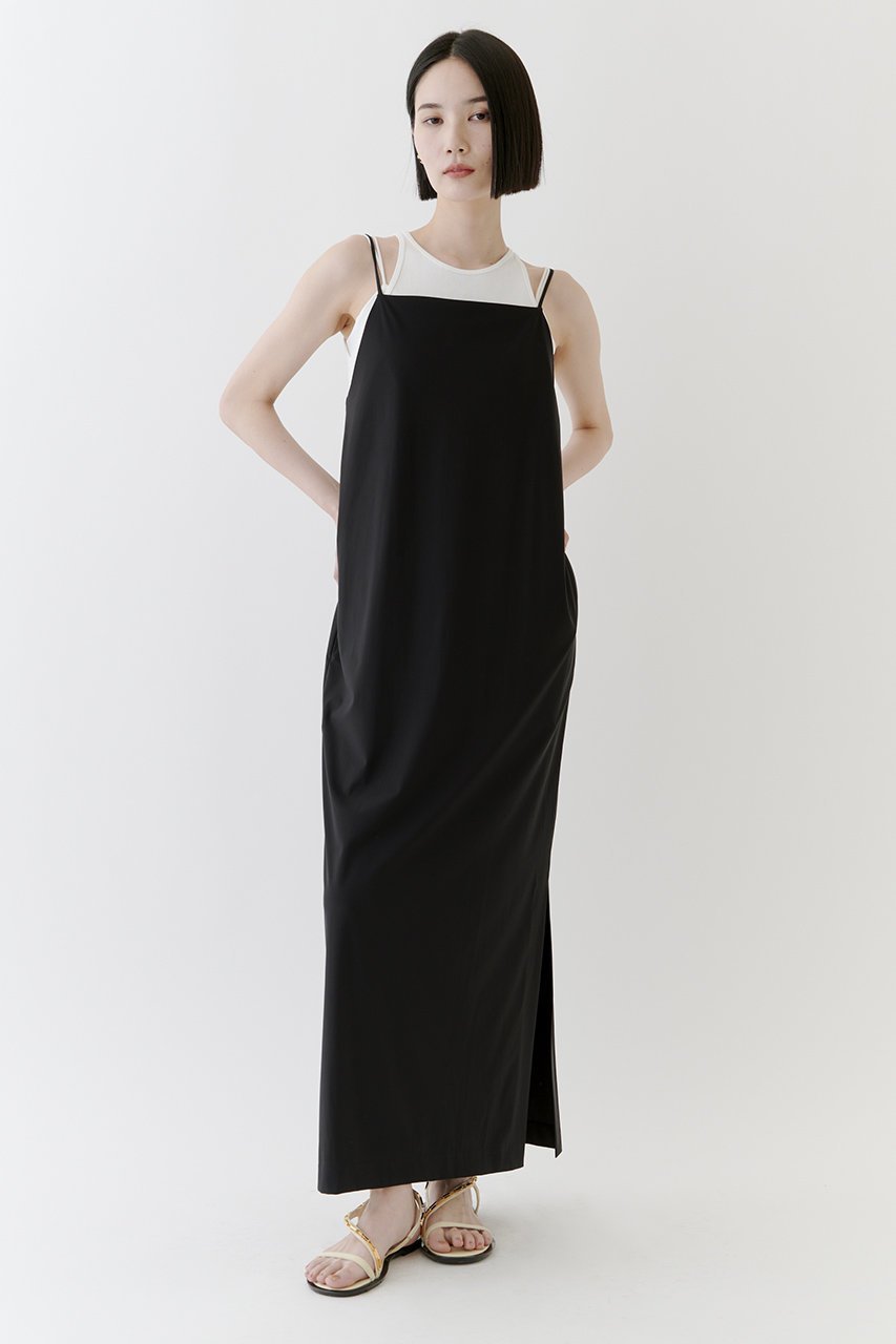 【スタニングルアー/STUNNING LURE】のスイムジャージーIラインワンピース 人気、トレンドファッション・服の通販 founy(ファニー) 　ファッション　Fashion　レディースファッション　Fashion for Women　ワンピース　Dresses　チュニック　Tunic Tops & Dresses　おすすめ　Recommended / Our Picks　イタリア　Italy　カーディガン　Cardigan, Knitwear　ジャケット　Jacket, Outerwear　ストレッチ　Stretch, Stretchy Fabric　タンク　Tank Top, Sleeveless Top　チュニック　Tunic, Long Top　デコルテ　Décolleté, Neckline　フロント　Front, Front Design　ロング　Long, Long-Length　夏　Summer　旅行　Travel　other-8|ID: prp329100004907730 ipo3291000000036756518