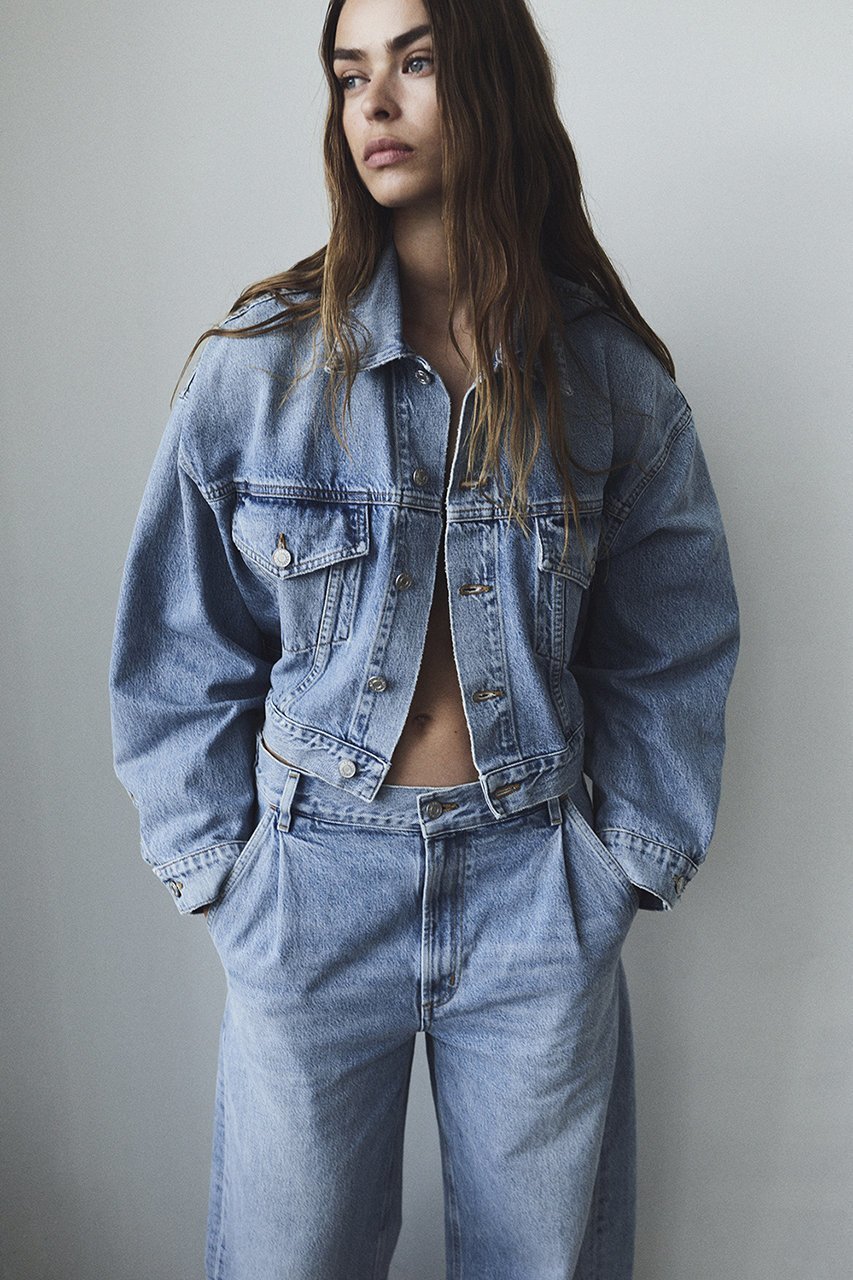 【シチズンズ オブ ヒューマニティー/CITIZENS OF HUMANITY】の【AGOLDE】PALMER デニムジャケット 人気、トレンドファッション・服の通販 founy(ファニー) 　ファッション　Fashion　レディースファッション　Fashion for Women　アウター　Coat / Outerwear Collection　レディースジャケット・軽アウター　Jackets　デニムジャケット / カジュアルアウター　Denim Jackets　ショート　Short, Short Length　ジャケット　Jacket, Outerwear　デニム　Denim, Jeans Material　バランス　Balance, Style Balance　フェミニン　Feminine, Girly　other-7|ID: prp329100004907734 ipo3291000000036756551