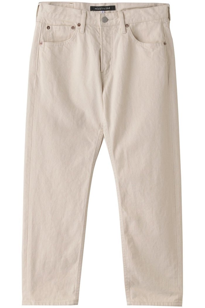 【ミズイロ インド/mizuiro ind】の4/5レングスホワイトデニム インテリア・キッズ・メンズ・レディースファッション・服の通販 founy(ファニー) https://founy.com/ ファッション Fashion レディースファッション Fashion for Women パンツ Pants & Trousers デニムパンツ・ジーンズ・美脚デニム Denim Jeans & Pants デニム Denim, Jeans Material エレガント 上品 Elegant |ID: prp329100004907743 ipo3291000000036756649