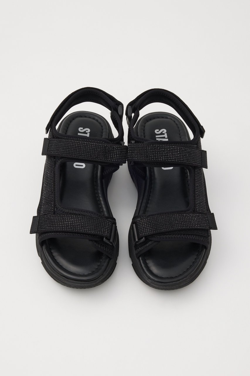 【スタッカート/STACCATO】のギャラクシースポーティーサンダル 人気、トレンドファッション・服の通販 founy(ファニー) 　ファッション　Fashion　レディースファッション　Fashion for Women　インソール　Shoe Insole　サンダル　Sandals, Summer Shoes　ストーン　Stone, Gem-Like　トレンド　Trend, Trending Now　ラップ　Wrap, Wrap Design　軽量　Lightweight, Ultra Light　other-3|ID: prp329100004907780 ipo3291000000036756993