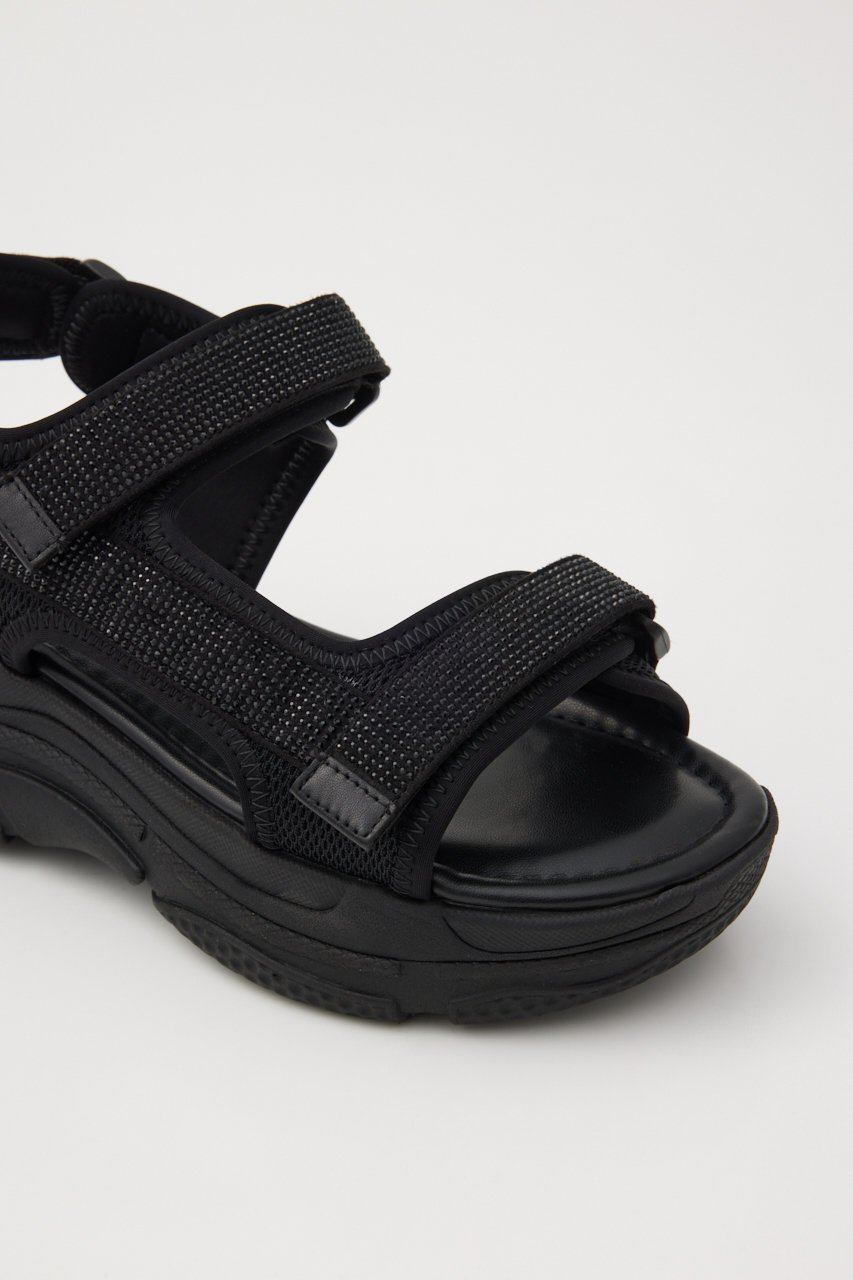 【スタッカート/STACCATO】のギャラクシースポーティーサンダル 人気、トレンドファッション・服の通販 founy(ファニー) 　ファッション　Fashion　レディースファッション　Fashion for Women　インソール　Shoe Insole　サンダル　Sandals, Summer Shoes　ストーン　Stone, Gem-Like　トレンド　Trend, Trending Now　ラップ　Wrap, Wrap Design　軽量　Lightweight, Ultra Light　other-7|ID: prp329100004907780 ipo3291000000036756999