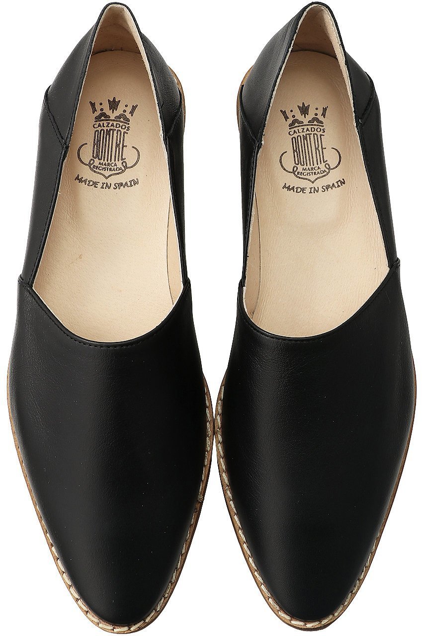 【エスメラルダ/Esmeralda】の【BONTRE】ソフトポインテッドバブーシュ インテリア・キッズ・メンズ・レディースファッション・服の通販 founy(ファニー) 　ファッション　Fashion　レディースファッション　Fashion for Women　シューズ　Shoes, Footwear　フラット　Flat, Flat Shoes　リゾート　Resort, Vacation Style　エレガント 上品　Elegant　ブラック|ID: prp329100004907809 ipo3291000000036757313