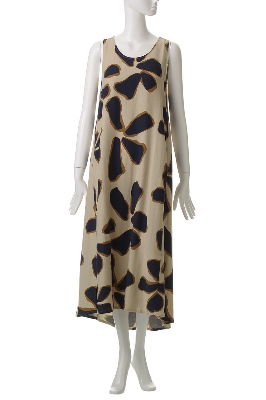 【ハンロ/HANRO】のノースリーブワンピース 人気、トレンドファッション・服の通販 founy(ファニー) 　ファッション　Fashion　レディースファッション　Fashion for Women　ワンピース　Dresses　チュニック　Tunic Tops & Dresses　エレガント 上品　Elegant　シンプル　Simple, Minimal　チュニック　Tunic, Long Top　ノースリーブ　Sleeveless, No-Sleeve　プリント　Print, Printed Pattern　リゾート　Resort, Vacation Style　リネン　Linen, Linen Fabric　夏　Summer　春　Spring　S/S・春夏　SS, Spring/Summer, Warm Season　other-2|ID: prp329100004907844 ipo3291000000036757700