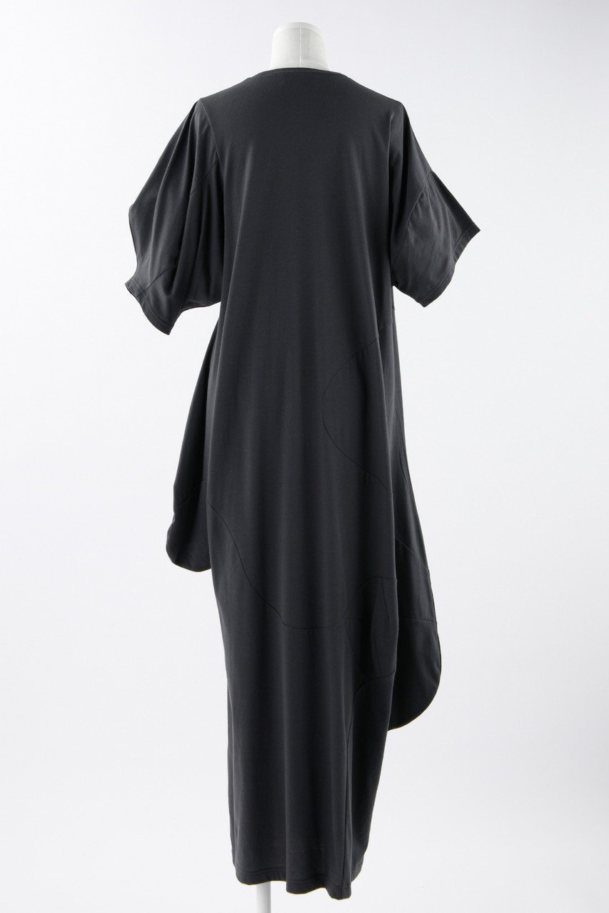 【エンフォルド/ENFOLD】のソフト天竺 立体Wave DRS/ドレス 人気、トレンドファッション・服の通販 founy(ファニー) 　ファッション　Fashion　レディースファッション　Fashion for Women　ワンピース　Dresses　フォーマル・パーティードレス・結婚式用ドレス　Elegant & Casual Dresses　チュニック　Tunic Tops & Dresses　カットソー　Cut and Sewn Top　チュニック　Tunic, Long Top　ドレス　Dress, One-Piece　パターン　Pattern, Design Print　ベーシック　Basic, Essential　モチーフ　Motif, Design Theme　ロング　Long, Long-Length　other-3|ID: prp329100004907864 ipo3291000000036757924