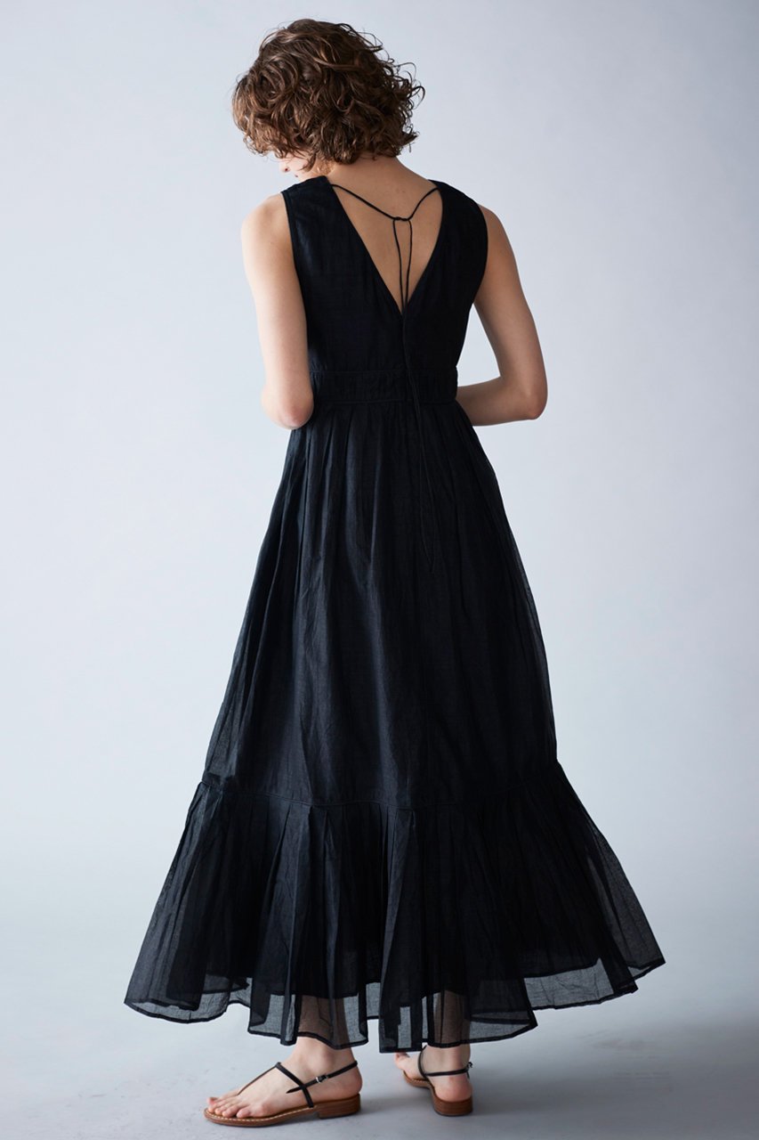 【マリリンムーン/MARILYN MOON】のシアースターチコットンドレス 人気、トレンドファッション・服の通販 founy(ファニー) 　ファッション　Fashion　レディースファッション　Fashion for Women　ワンピース　Dresses　フォーマル・パーティードレス・結婚式用ドレス　Elegant & Casual Dresses　チュニック　Tunic Tops & Dresses　インド　Indian Textile　ギャザー　Gathered, Ruffled　コンパクト　Compact, Small Size　チュニック　Tunic, Long Top　ティアード　Tiered, Tiered Style　ドレス　Dress, One-Piece　パイピング　Piping, Trim Design　モダン　Modern, Contemporary　ロング　Long, Long-Length　今季　This Season, Current Season　夏　Summer　羽織　Haori, Light Jacket　other-7|ID: prp329100004907867 ipo3291000000036757982