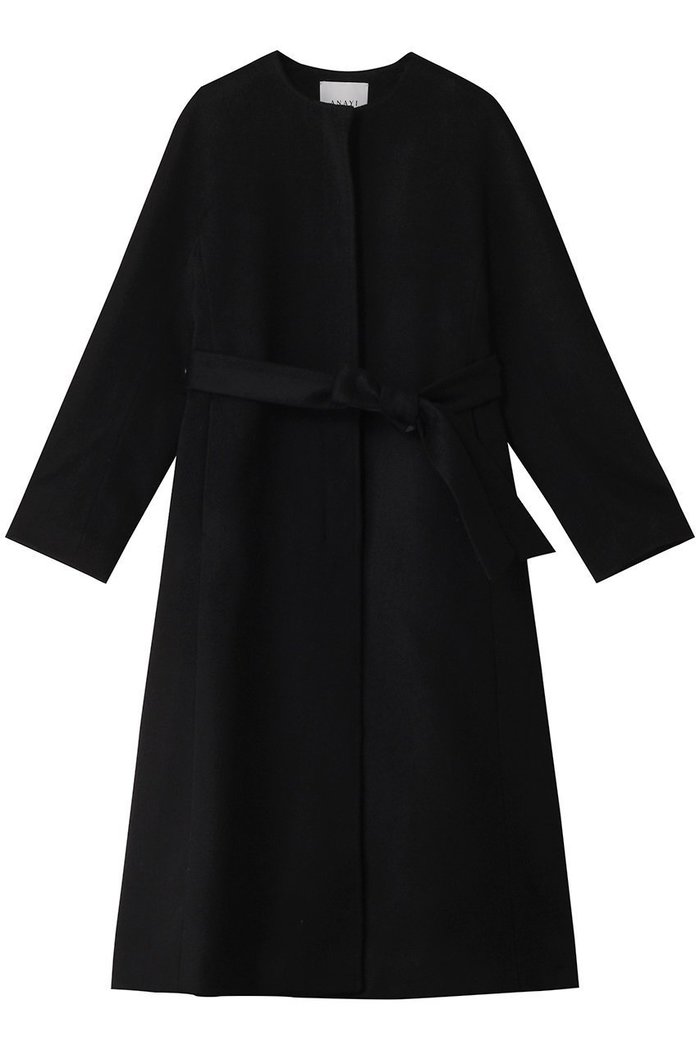 【アナイ/ANAYI】のカシミヤベルトツキクルーコート インテリア・キッズ・メンズ・レディースファッション・服の通販 founy(ファニー) https://founy.com/ ファッション Fashion レディースファッション Fashion for Women アウター Coat / Outerwear Collection コート・ロングコート・ピーコート Long Coats, Peacoats & More ベルト&ウエストマーク Belts & Waist Accessories おすすめ Recommended / Our Picks ラグジュアリー Luxury, Elegant ロング Long, Long-Length エレガント 上品 Elegant |ID: prp329100004907874 ipo3291000000036758251