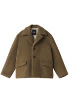 【バウト/BOWTE】のダブルシャギー キッド モヘア ショートコート カーキ|ID: prp329100004907876 ipo3291000000036758279