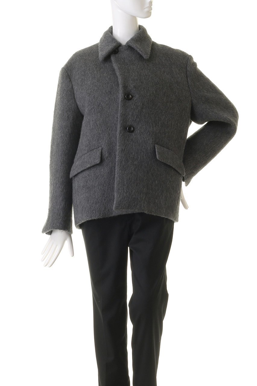 【バウト/BOWTE】のダブルシャギー キッド モヘア ショートコート 人気、トレンドファッション・服の通販 founy(ファニー) 　ファッション　Fashion　レディースファッション　Fashion for Women　アウター　Coat / Outerwear Collection　コート・ロングコート・ピーコート　Long Coats, Peacoats & More　ショート　Short, Short Length　シンプル　Simple, Minimal　定番　Standard, Basic Item　A/W・秋冬　Autumn/Winter　other-7|ID: prp329100004907876 ipo3291000000036758285