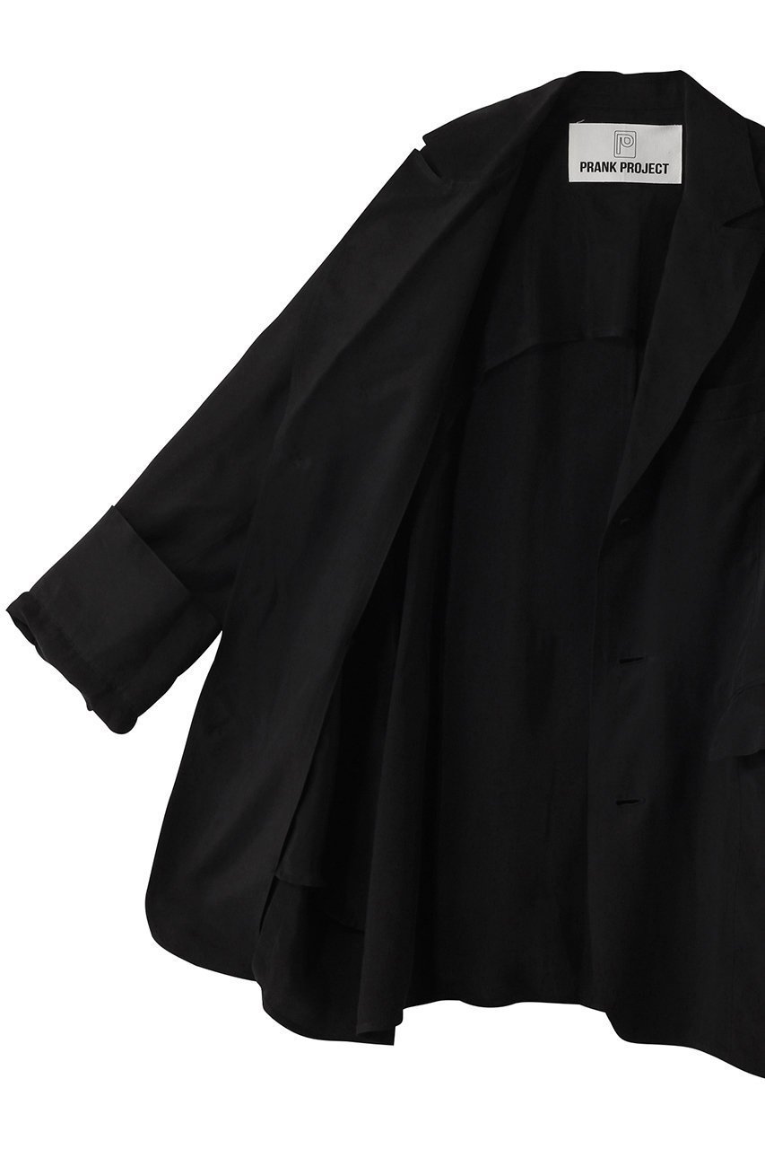 【プランク プロジェクト/PRANK PROJECT】のキュプラジャケット / Cupra Jacket 人気、トレンドファッション・服の通販 founy(ファニー) 　ファッション　Fashion　レディースファッション　Fashion for Women　アウター　Coat / Outerwear Collection　レディースジャケット・軽アウター　Jackets　とろみ　Fluid, Flowy Fabric　カフス　Cuff Design　キュプラ　Cupro, Eco Fabric　ジャケット　Jacket, Outerwear　セットアップ　Set-Up, Coordinated Outfit　フォーマル　Formal, Dressy　リラックス　Relax, Relaxed Fit　ヴィンテージ　Vintage Style　夏　Summer　春　Spring　S/S・春夏　SS, Spring/Summer, Warm Season　other-6|ID: prp329100004907908 ipo3291000000036758625